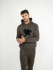 Poler&oacute;n Tigre Hoodie Hombre Zibel