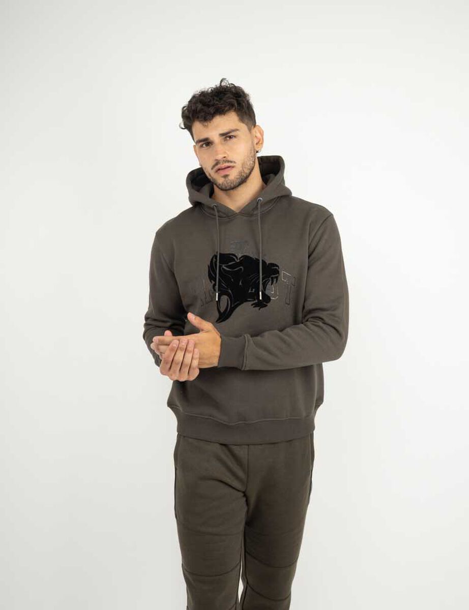 Poler&oacute;n Tigre Hoodie Hombre Zibel