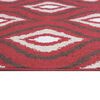 Alfombra Dib Kaleb 50 x 90 cm Rojo