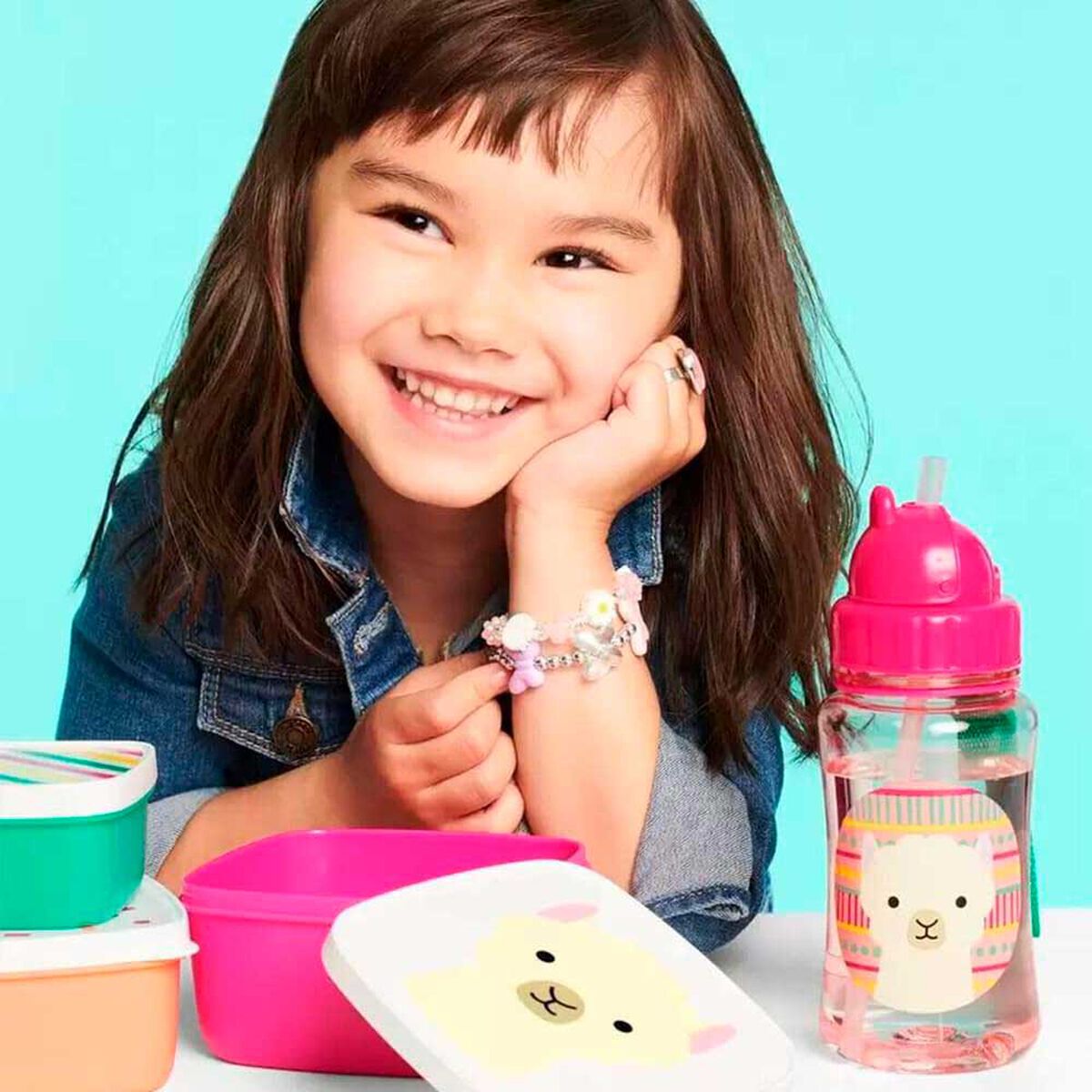 Botella de Agua Zoo Llama Skip Hop