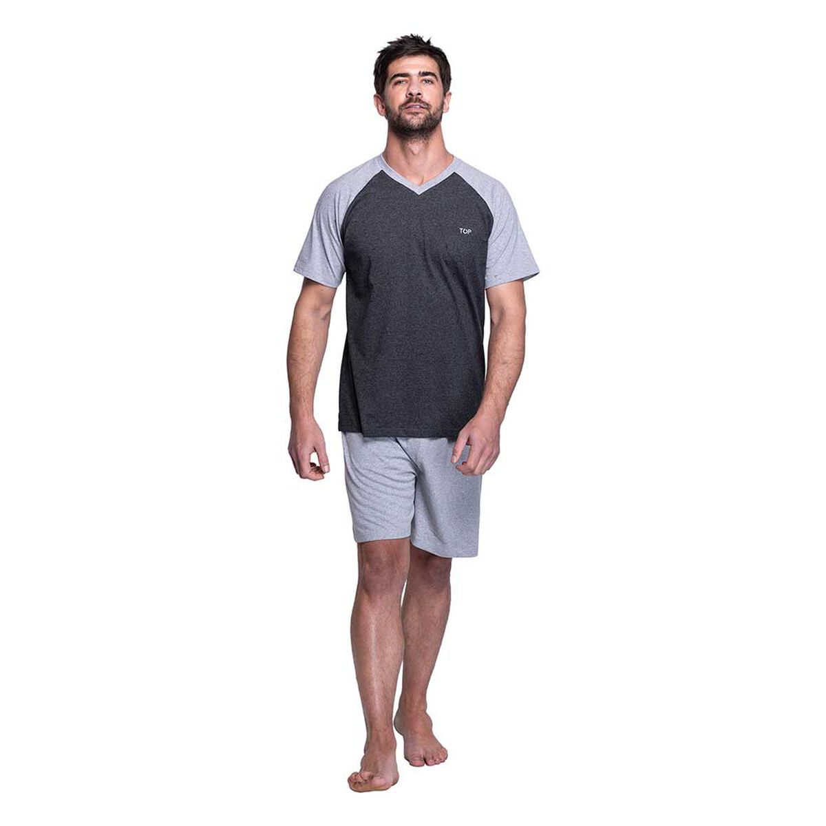 Pijama Verano Algodón Hombre Top