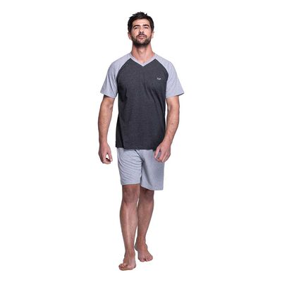 Imagen 2 del producto Pijama Verano Algodón Hombre Top Color-1, Color-2, Color-3, Color-4