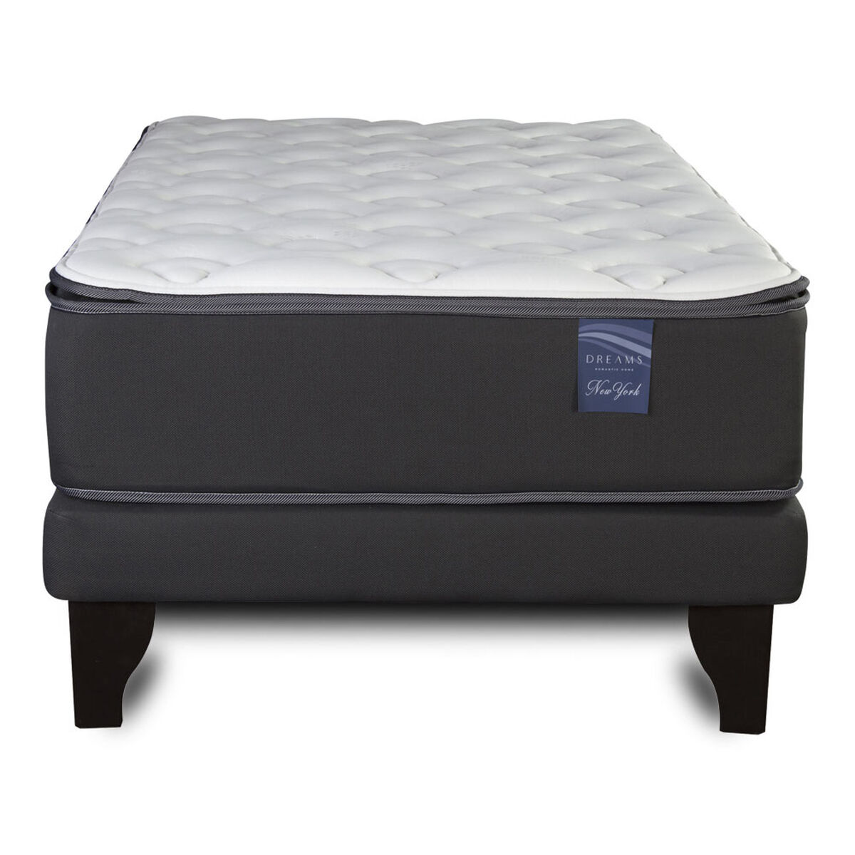 Cama Europea Dreams 1,5 Plazas New York