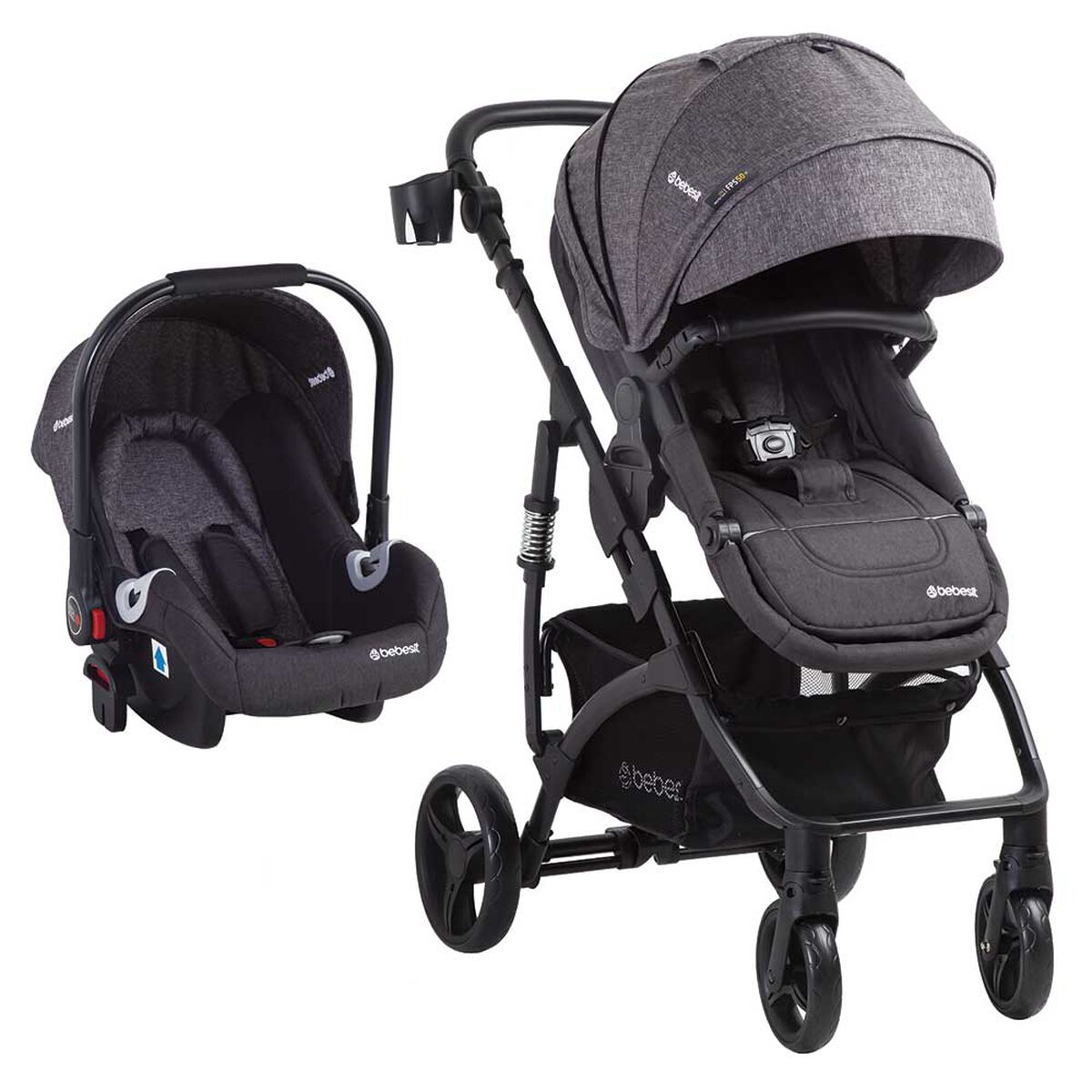 Coche Explorer Lx Negro Bebesit