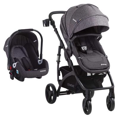 Imagen 1 del producto Coche Cuna Travel System Bebe Explorer LX Negro Bebesit