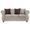 Juego de Living Black Factory Emili 6 Cuerpos Beige