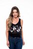 Polera Sin Mangas Mujer Rock Caviar