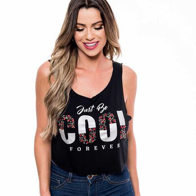 Polera Sin Mangas Mujer Rock Caviar