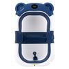 Bañera Plegable Smart Bear Azul con Termómetro Bebsit