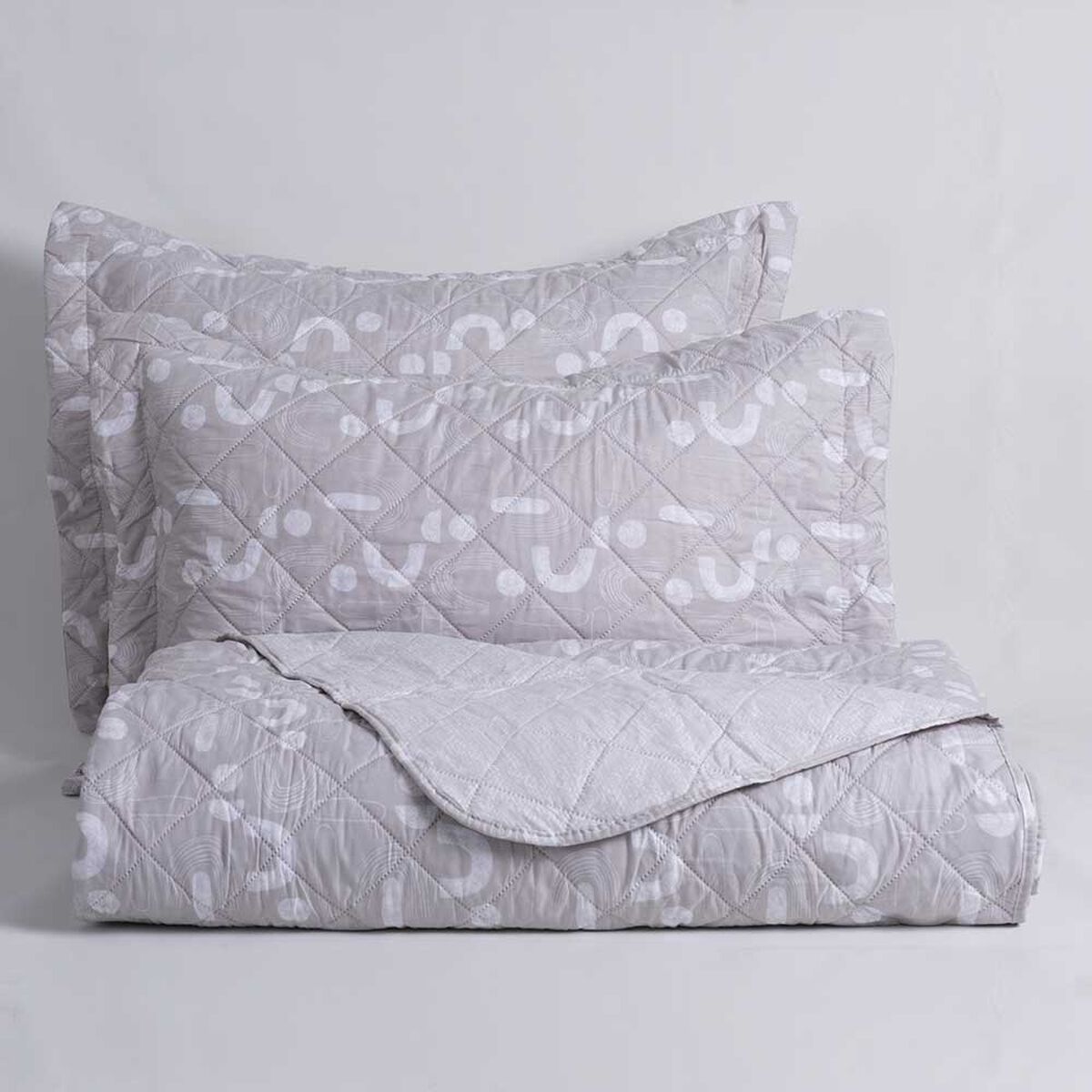Quilt Mashini 1,5 Plazas Estampado Lilium