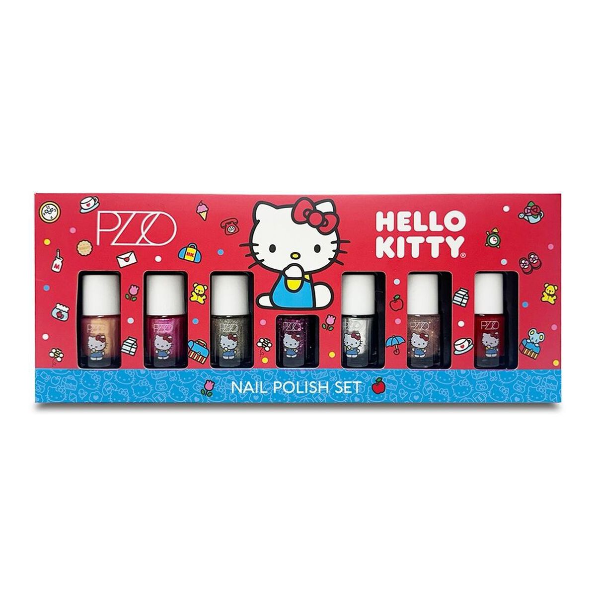 Set de Esmaltes Hello Kitty Petrizzio