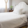 Quilt Doral 1,5 Plazas Blanco Velvety