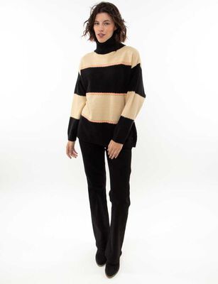 Imagen 2 del producto Sweater Mujer Alma Negro, Rosado