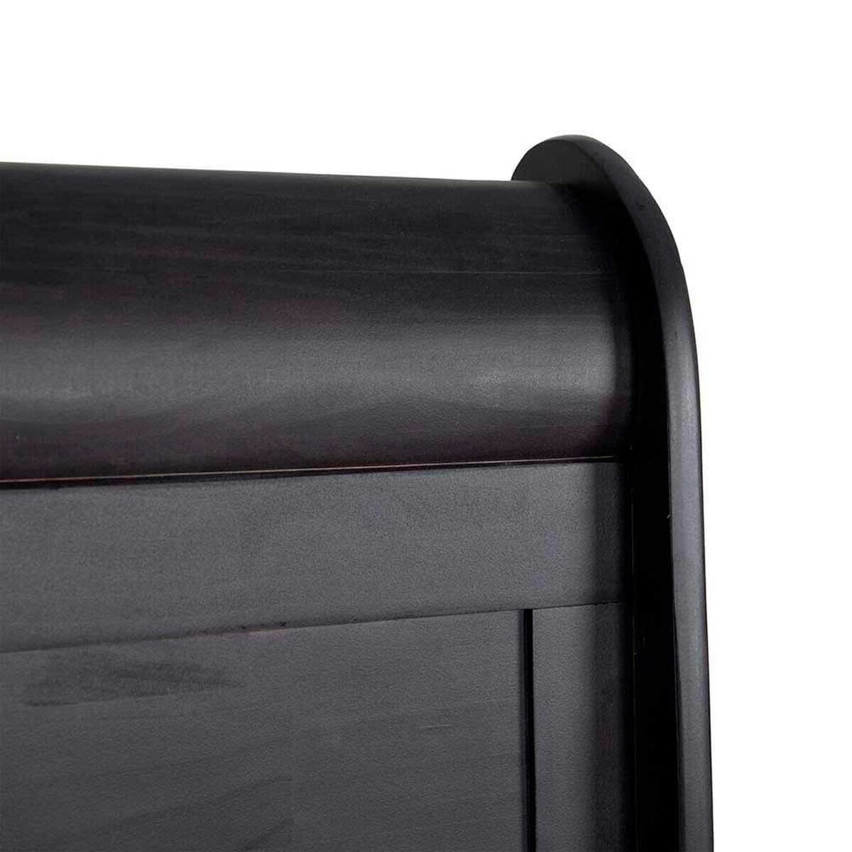 Cama Europea CIC Base Dividida 2 Plazas Beecomfort + Respaldo Miro Negro