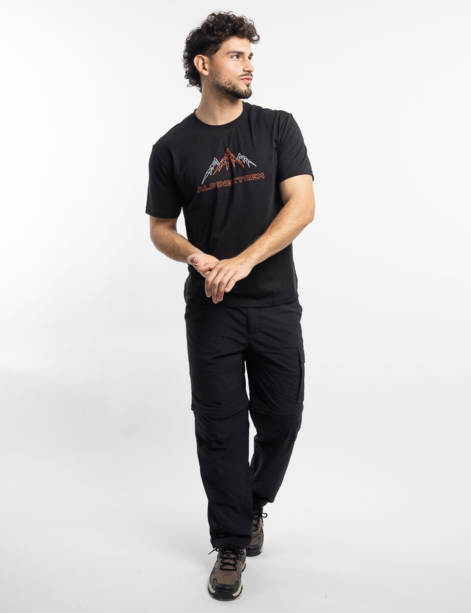 Polera Deportiva Manga Corta Hombre Alpinextrem