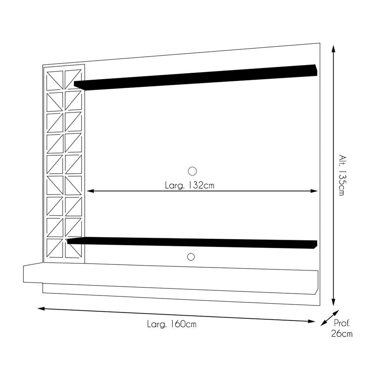 Home TV Exit Mosaico Hasta 60"