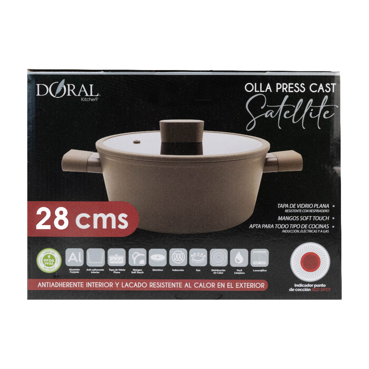 Olla Doral Satellite 28 cm Verde