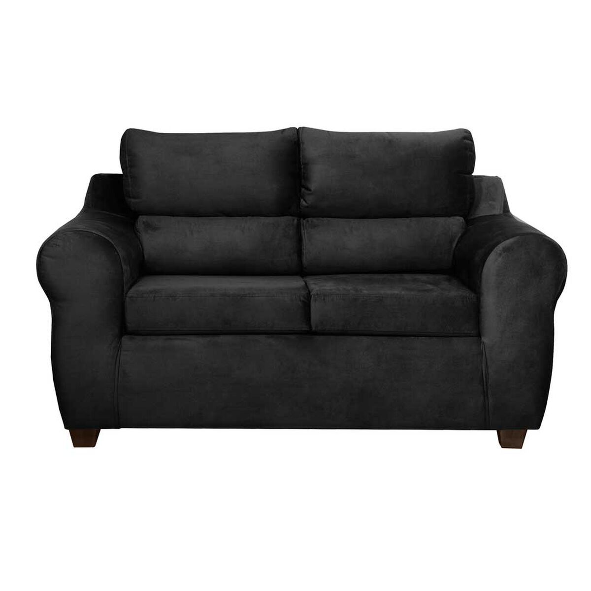 Juego de Living Mexx Muebles Dubai 5 Cuerpos Negro