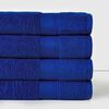 Toalla de Baño American Family Liso 45 x 80 cm Azul