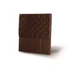 Respaldo Latam Home 1 Plaza Brescia Tela Velvet Chocolate