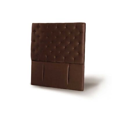 Imagen 2 del producto Respaldo Latam Home 1 Plaza Brescia Tela Velvet Chocolate