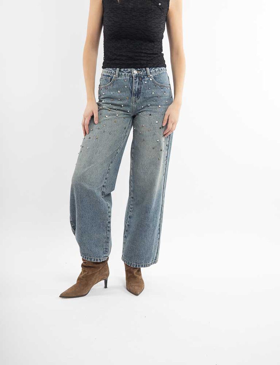 Jeans Wide Leg Mujer Icono