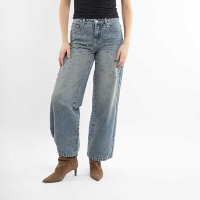 Jeans Wide Leg Mujer Icono