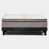 Cama Europea Simmons 2 Plazas Sky + Respaldo + 2 Veladores
