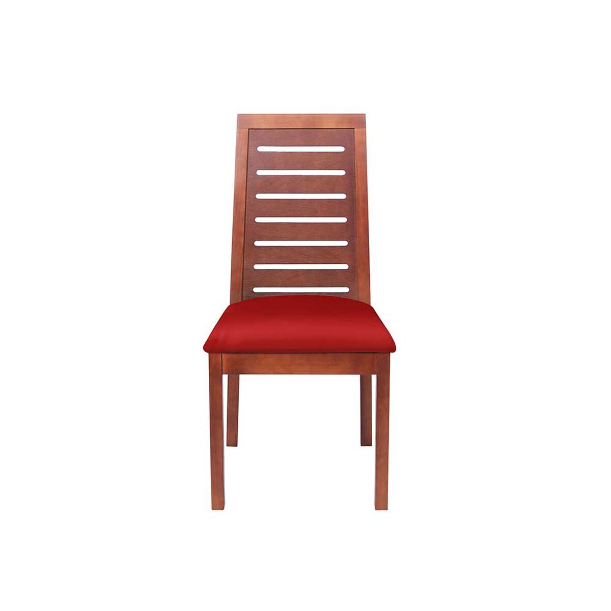 Juego de Comedor Latam Home Alicante 6 Sillas Rojo