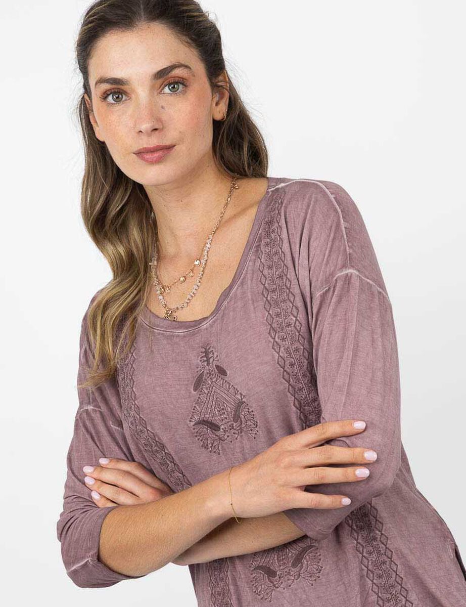 Polera Manga 3/4 Mujer Alma