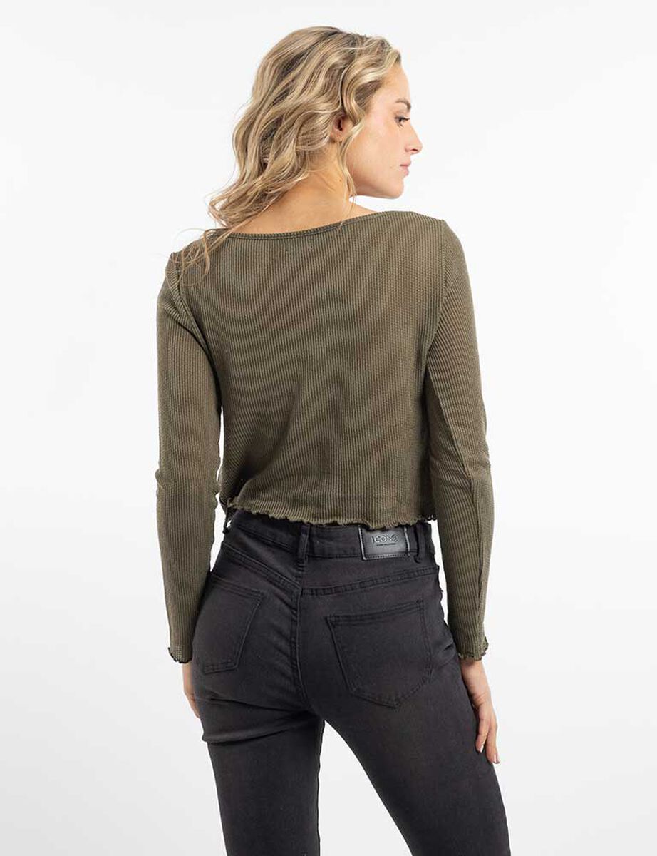 Polera Manga Larga Mujer Icono