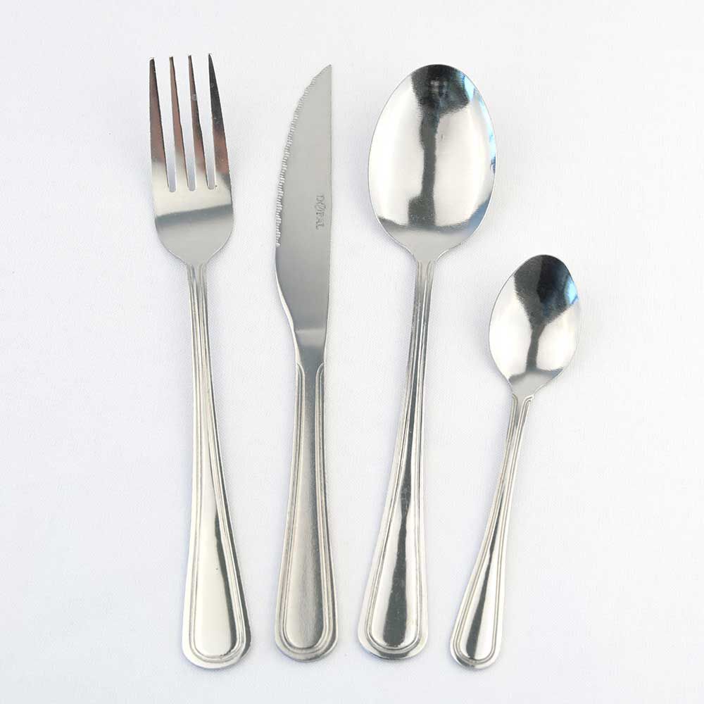 Set Cuchilleria Doral 16 Piezas Royal Golden Family
