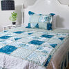 Quilt Doral Patchwork con Aplicación Deluxe Compose D5 1,5 Plazas