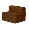 Sof&aacute; Cama Latam Home PU Siena 1 Cuerpo Chocolate