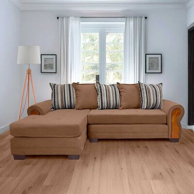 Imagen 1 del producto Sofá Seccional Living Factory Arizona 4 Cuerpos Beige