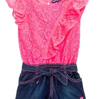 Conjunto de Algodón Niña Limited Too Multicolor