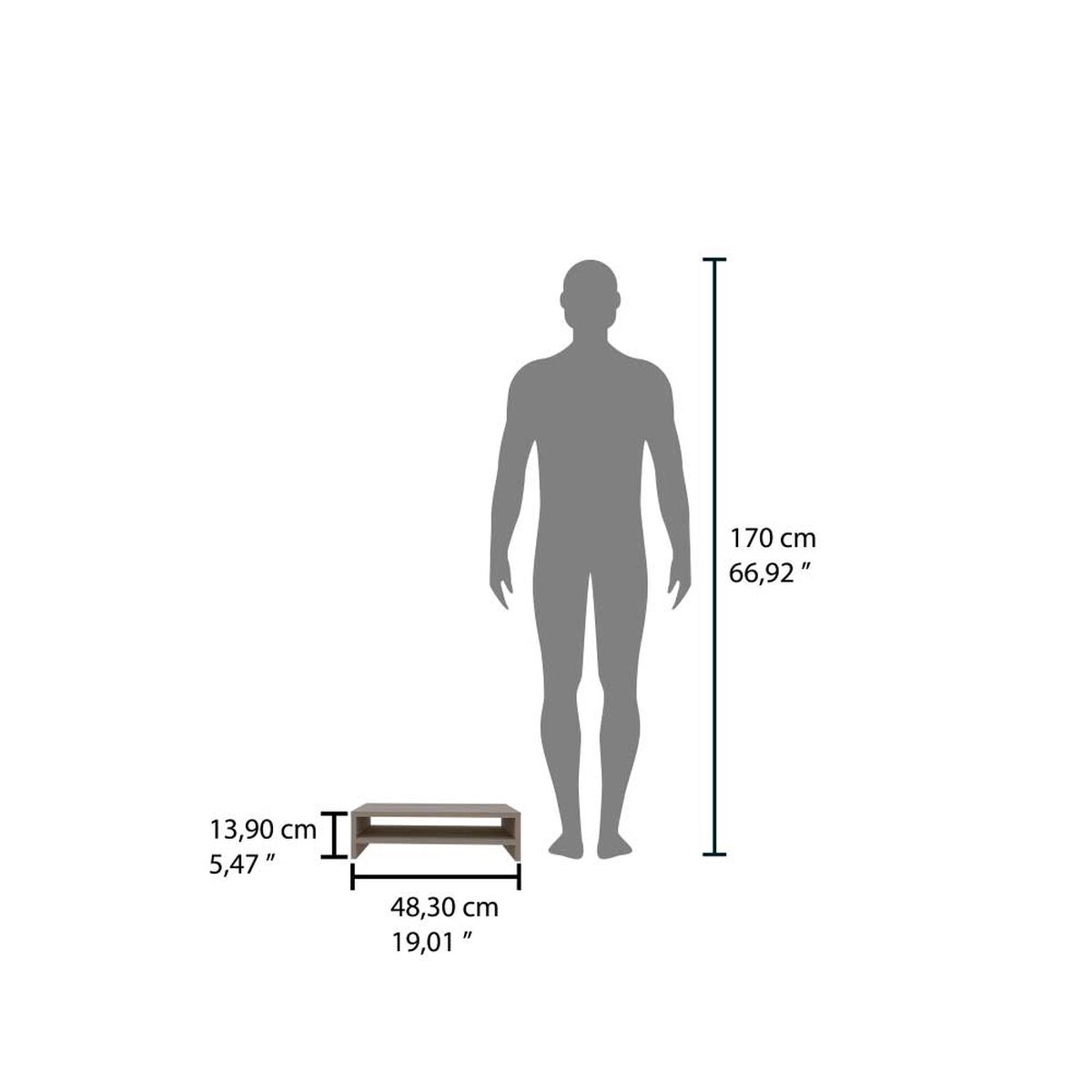 Base para Monitor TuHome M-48 Bardolino