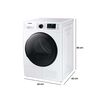 Secadora de Ropa Samsung DV90TA040BE/ZS 9 kg.