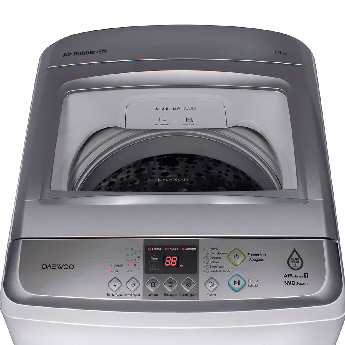 Lavadora Automática Daewoo DWF M140WA 14 kg