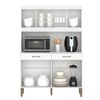 Kit Cocina Vekkahome Laura 8 Puertas Blanco