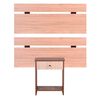 Set Duplex 1 Velador+2 Respaldo Single Olmo