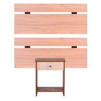 Set Duplex 1 Velador+2 Respaldo Single Olmo