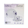 Set Vajilla Doral Adela 12 Piezas Multicolor
