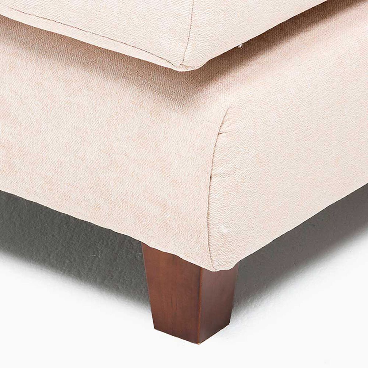 Sofá Seccional Barra Design Elena Izquierdo 3 Cuerpos Beige