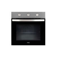 Horno Empotrado Teka HBB 6060 SS Bruta:72 lt; Neta:63 lt Frente Acero Inox + Cristal Negro