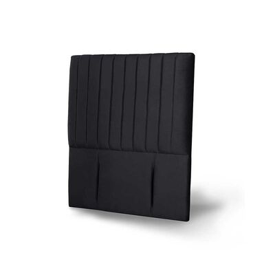 Imagen 2 del producto Respaldo Latam Home 1 Plaza Sorrento Tela Velvet Negro