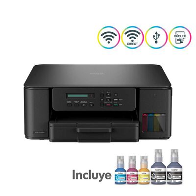 Imagen 1 del producto Multifuncional Brother Tinta Continua DCPT530DW Wifi y Dúplex