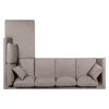 Sof&aacute; Seccional Derecho Rosen Carter 3-1 Cuerpos Ceniza