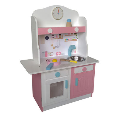Cocina de Madera Gamepower Blanca con Accesorios