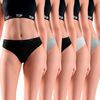 Pack 5 Calz&oacute;n Bikini Mujer Top